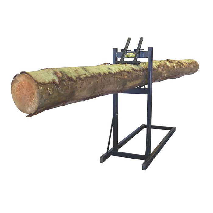 Roughneck Log Saw Horse Loggers Mate Steel 24 cm Log Capacity 380 x 900 x 1150mm - Image 3