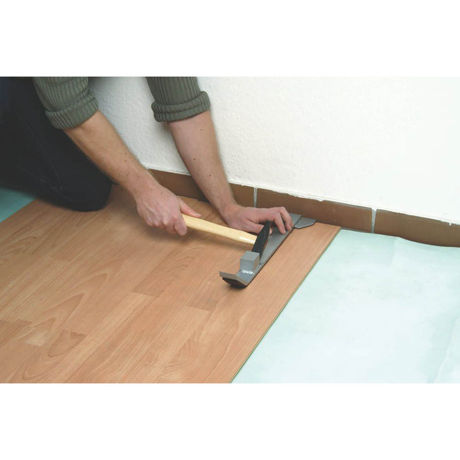 Wolfcraft Steel Pulling Ledge for Laminate Flooring 440mm - Image 3