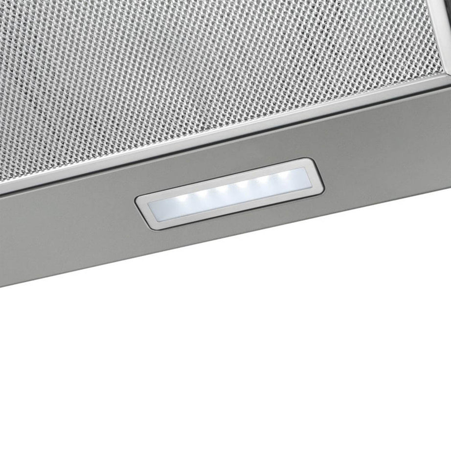 Kitchen Cooker Hood Curved Glass Stainless Steel Extracts and Recirculates 600mm - Image 5