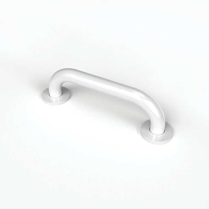 Nymas Straight Household Grab Rail White 300mm - Image 1