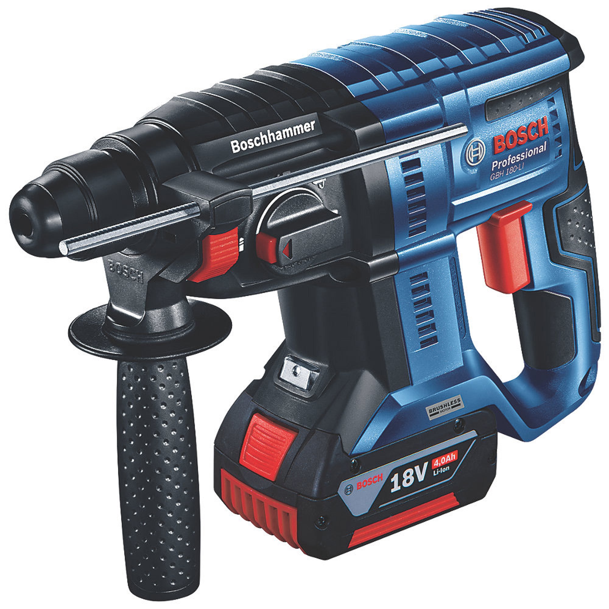 Bosch Cordless SDS Hammer Drill Brushless 18V-21 2.4kg 18V 1x4Ah Li-lon Coolpack - Image 2