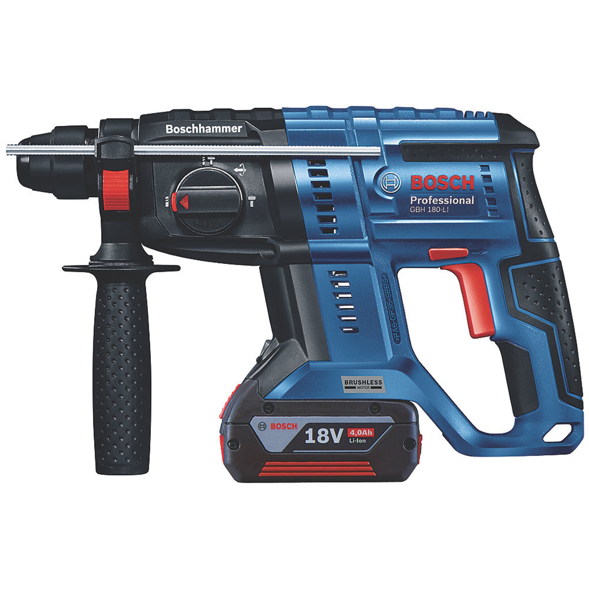 Bosch Cordless SDS Hammer Drill Brushless 18V-21 2.4kg 18V 1x4Ah Li-lon Coolpack - Image 3