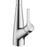 Kitchen Pull Out Tap 2 Way Spout Single Lever Deck Mounted Chrome Modern - Image 2