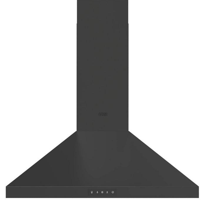 Cooker Hood Kitchen Extractor Fan Black Touch Control 5 Speeds Chimney 59.8cm - Image 1