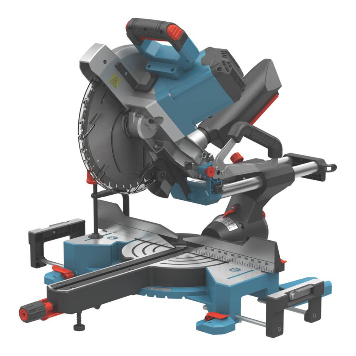 Erbauer Compound Mitre Saw Electric ERB1076MSW 305mm Double-Bevel Sliding 1800W - Image 1