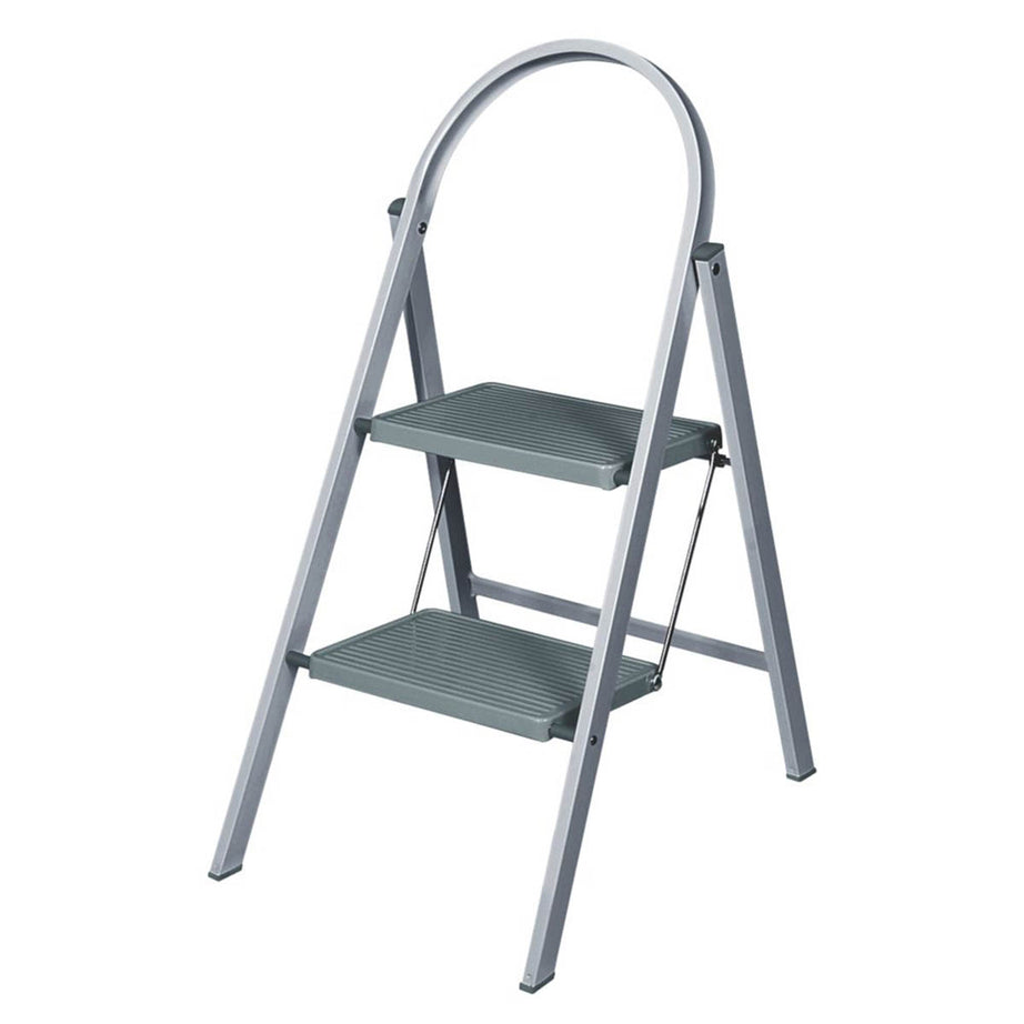 Werner Steel 2 Step 450mm Folding Step Stool With Platform - Image 1