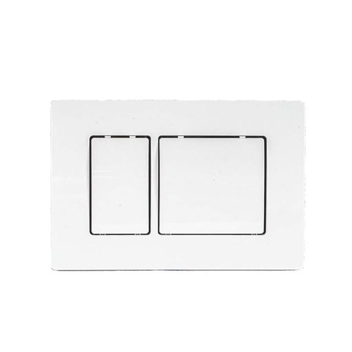 Fluidmaster Toilet Activation Plate T-Series Dual Flush White Bathroom WC Button - Image 1