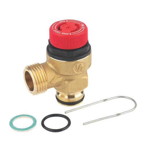Worcester Bosch 312438 Pressure Relief Valve 87161424040 Boiler Spares Part - Image 1