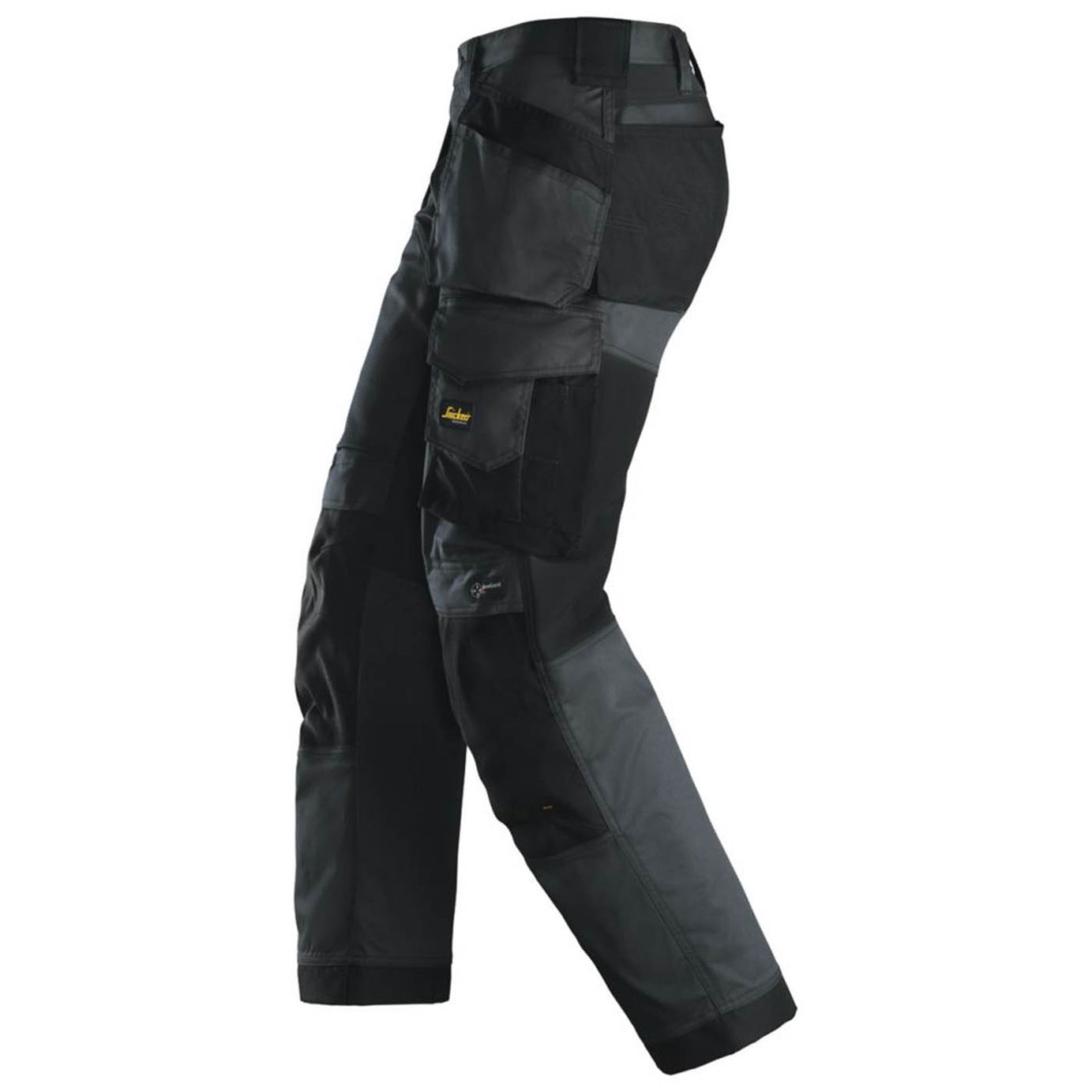 Snickers Mens Work Trousers 6251 Stretch 16 Pockets Black Breathable 30" W 30" L - Image 4