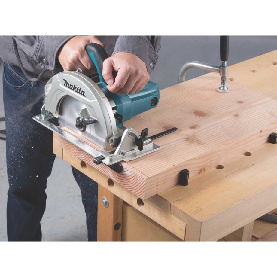 Makita Circular Saw HS7611J/2 Corded Electric Lightweight Powerful 1600W 240V - Image 2