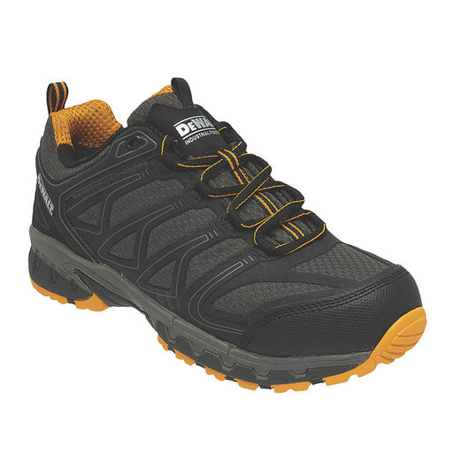 DeWalt Safety Trainers Charcoal Grey Wide Fit Steel Toe Cap Lightweight Size 8 - Image 1