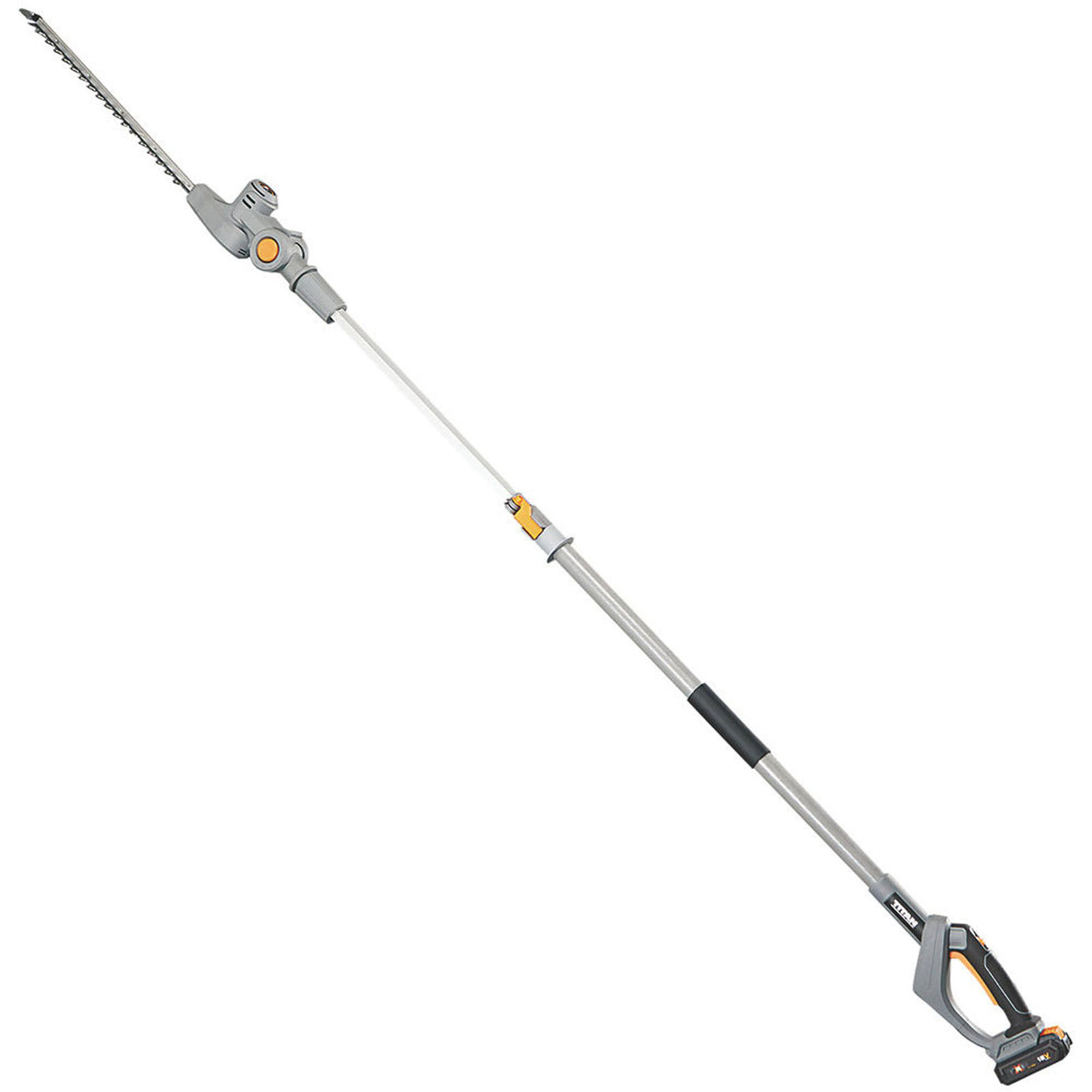 Titan Hedge Trimmer Pole Saw 2 in 1 Cordless 18V 5.0Ah Li-Ion TTT831HDC Pruner - Image 2