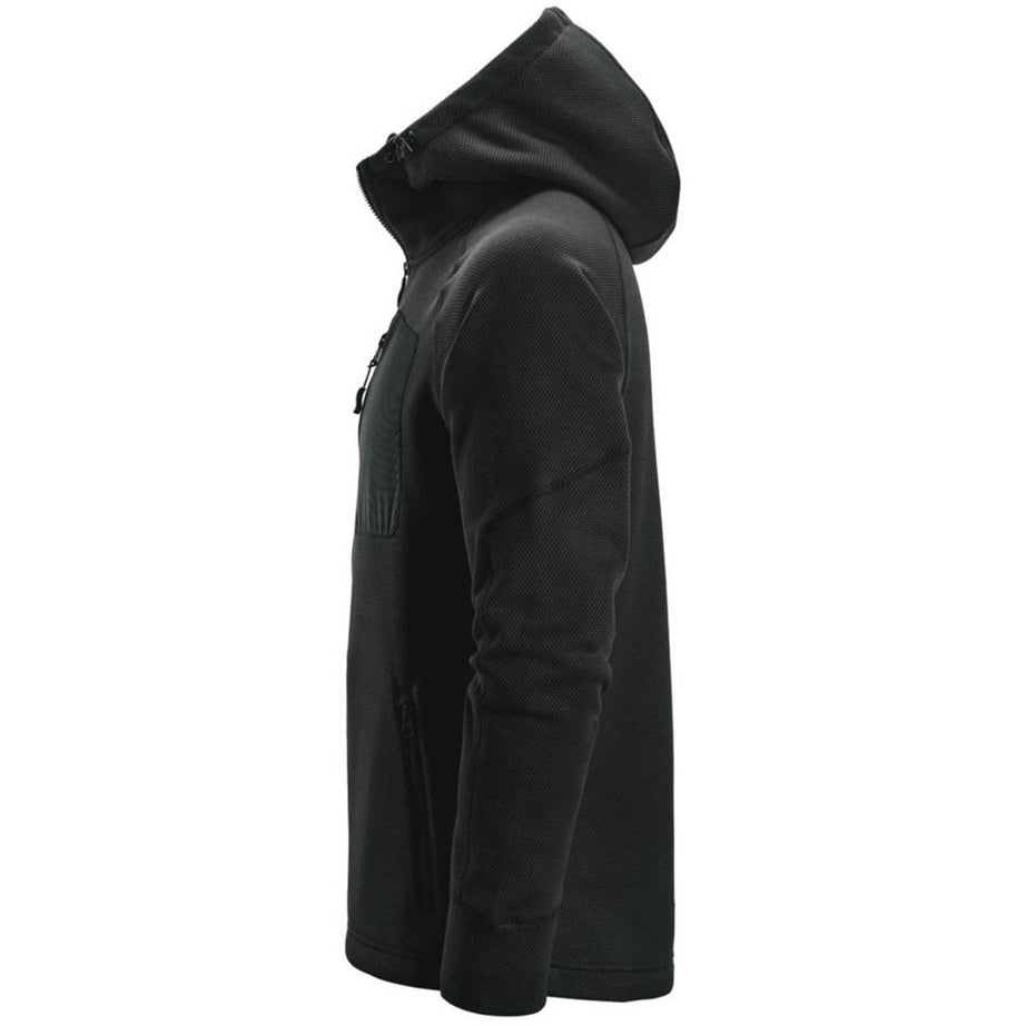 Snickers Work Hoodie Mens Regular Fit Black Breathable X Large 46" Chest - Image 4