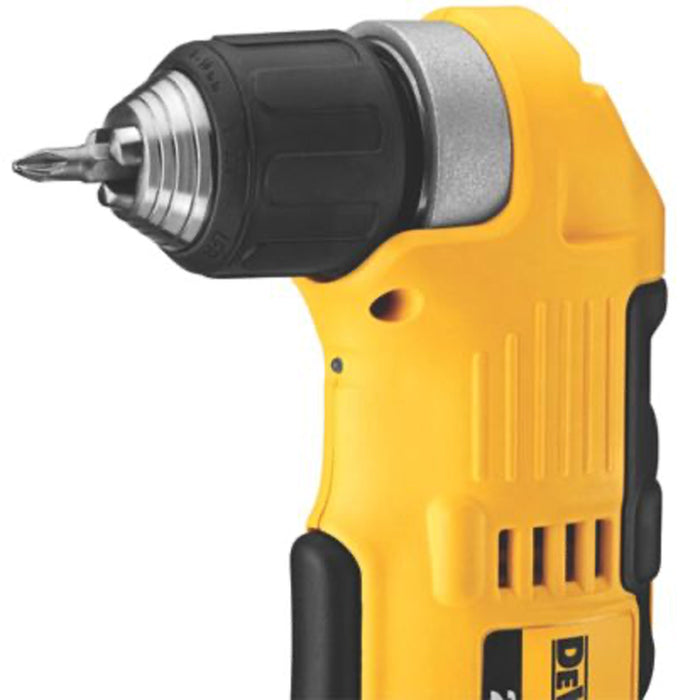 DeWalt Cordless Angled Drill Driver DCD740N 18V Speed Variable & Reverse Bare - Image 2