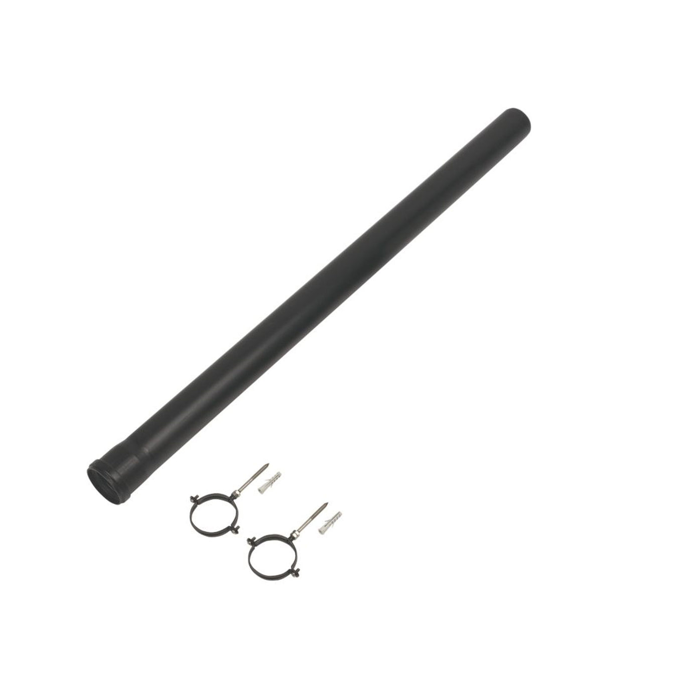 Baxi Plume Kit Extension Pipe Boiler Push-Fit Connection Black (Dia) 60mm - Image 1