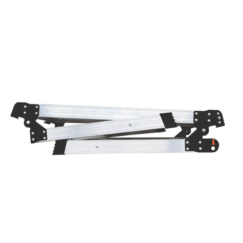 Magnusson Work Platform Folding Aluminium Step Work Ladder Lightweight 50x60cm - Image 2