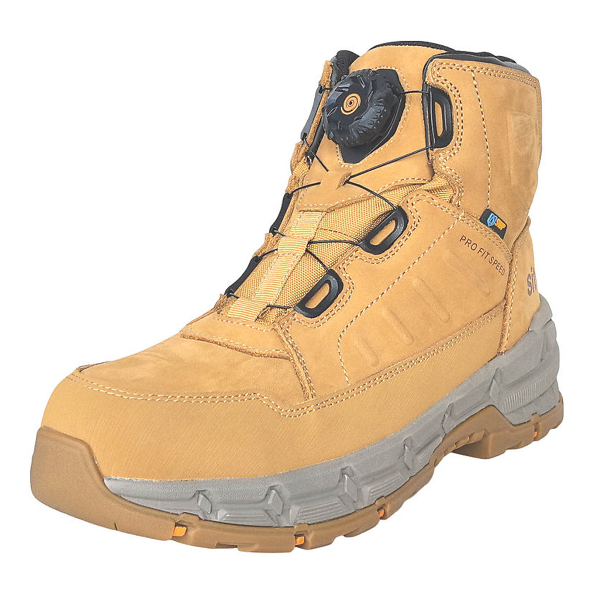 Site Safety Boots Mens Assert Standard Fit Brown Waterproof Composite Toe Size 7 - Image 1