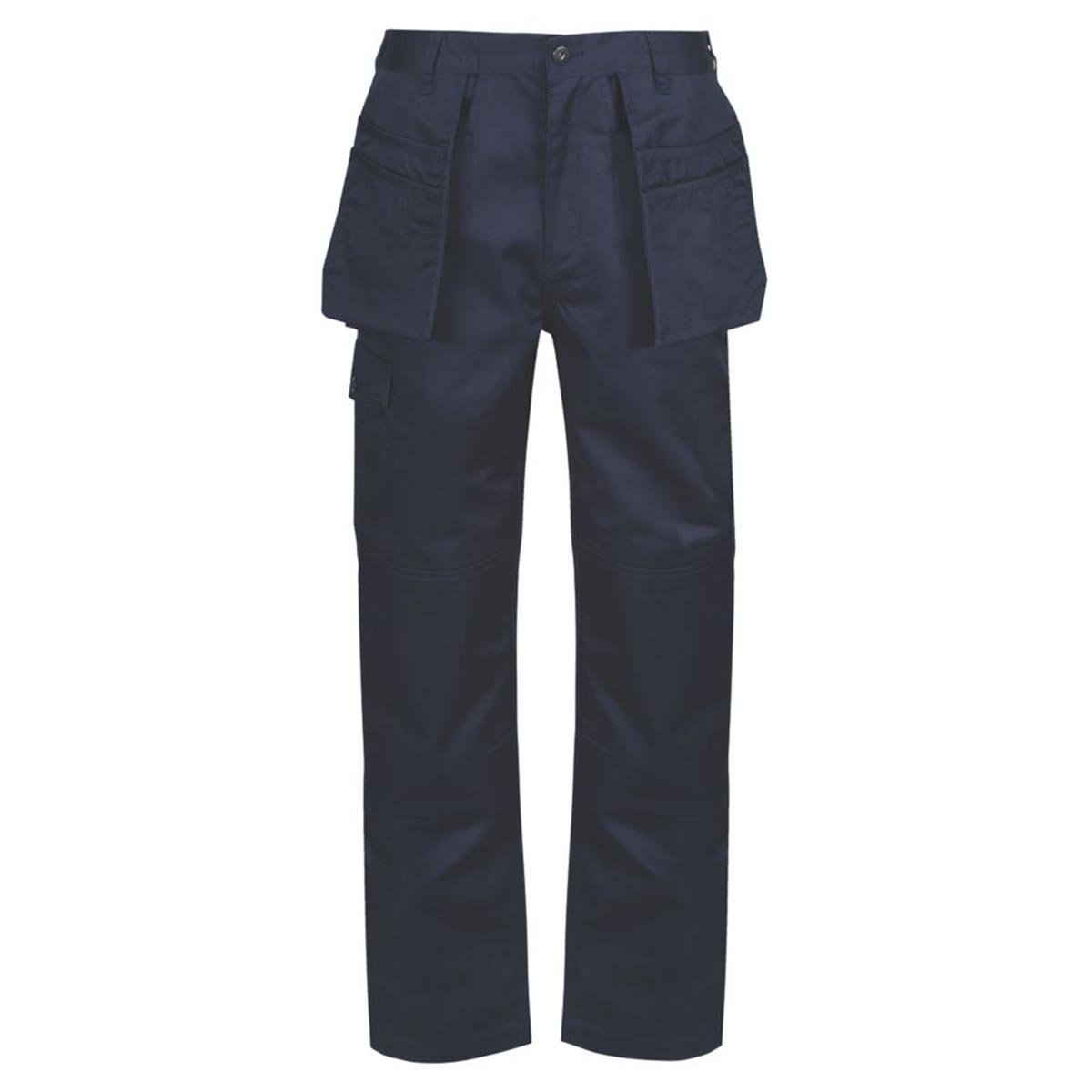 Regatta Work Trouser Mens Classic Fit Navy Multi Pockets Cargo 32"W 31"L - Image 1