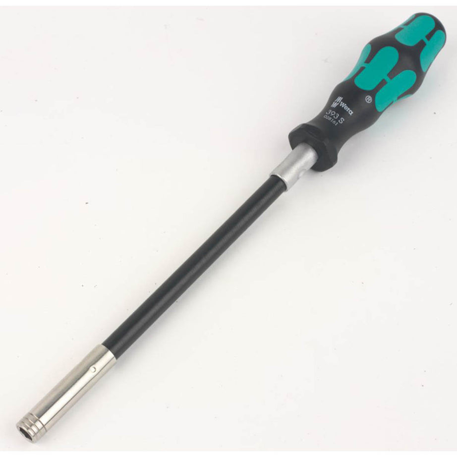 Wera 393 S 1/4" Hex Flex Shaft Bit-Holding Handle - Image 1