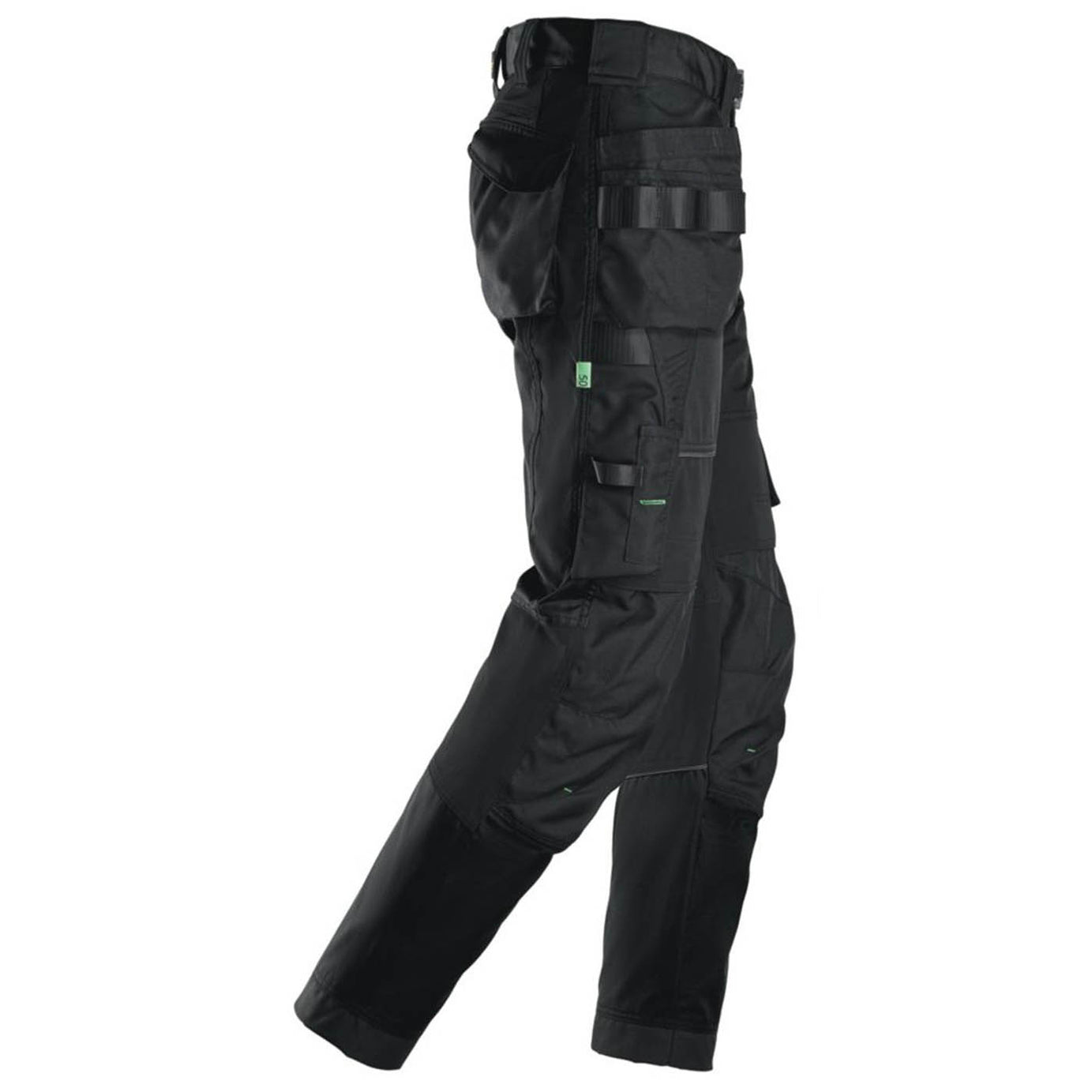 Snickers Work Trousers Mens Regular Fit Black Stretch Multi Pockets 31W 30L - Image 4
