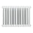 Acova 2 Column Radiator White Steel Horizontal Traditional 770W (H)60x(W)81.2cm - Image 1