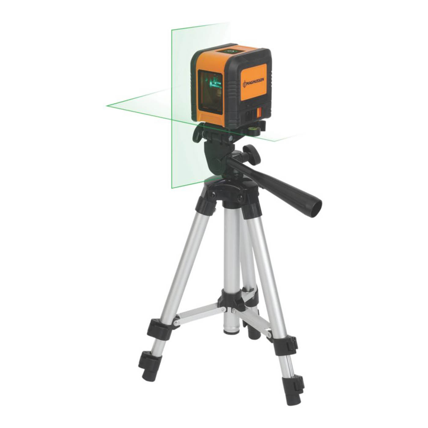 Magnusson  Green Self-Levelling Cross-Line Laser Level with Tripod - Image 3