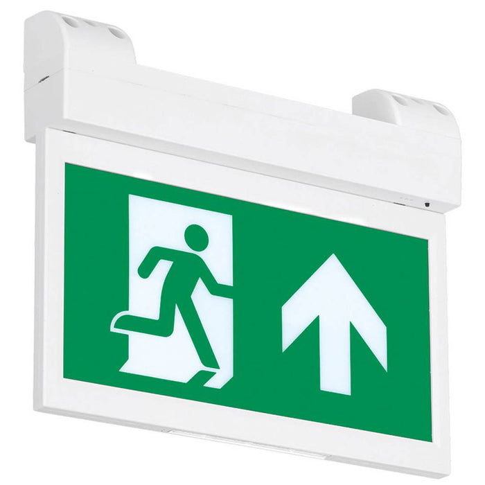 LED Exit Box Emergency Lighting IP20 Maintained Drop Down With 3 Hours Back Up - Image 2