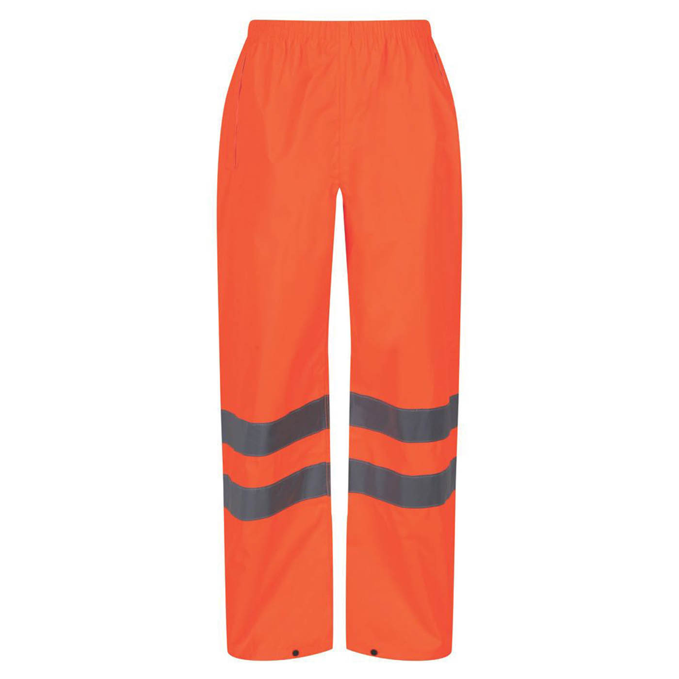 Regatta Hi Vis Trousers Mens Orange Waterproof Reflective X Large 40W 32L - Image 1