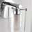 LED Wall Light Bathroom Living Room IP44 Chrome Decorative Design 2.5W 200Lm - Image 3