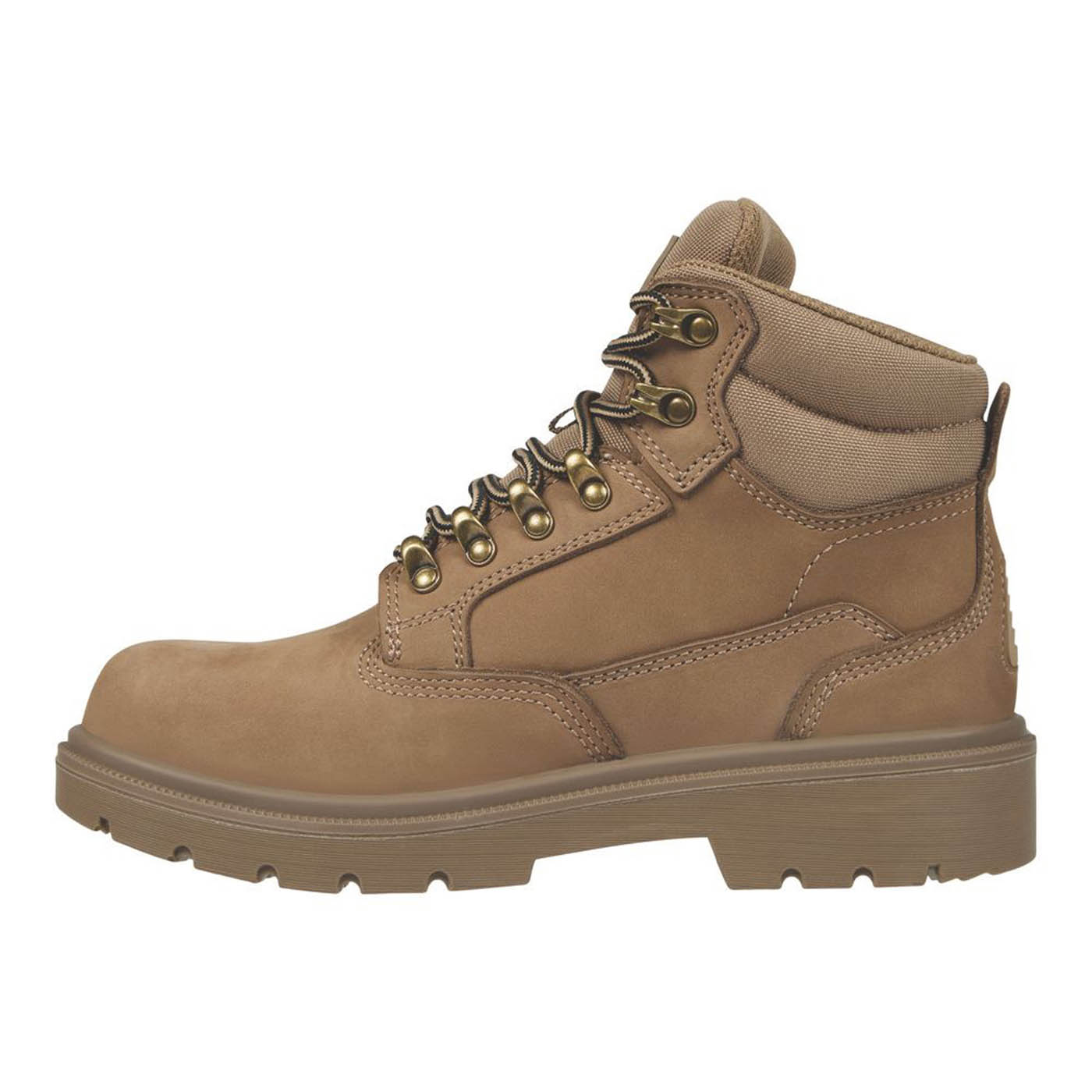 Site Womens Safety Boots Nubuck Leather Stone Steel Toe Cap Wide Fit Size 3 - Image 2