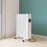 Blyss Oil-Filled Radiator 2500W Electric NY2513-24M Metal White Freestanding - Image 1