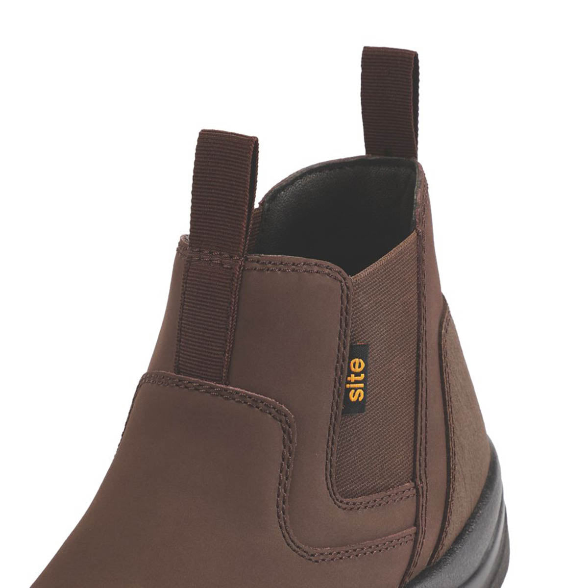 Site Safety Dealer Boots Mens Standard Fit Brown Work Shoes Steel Toe Size 11 - Image 6