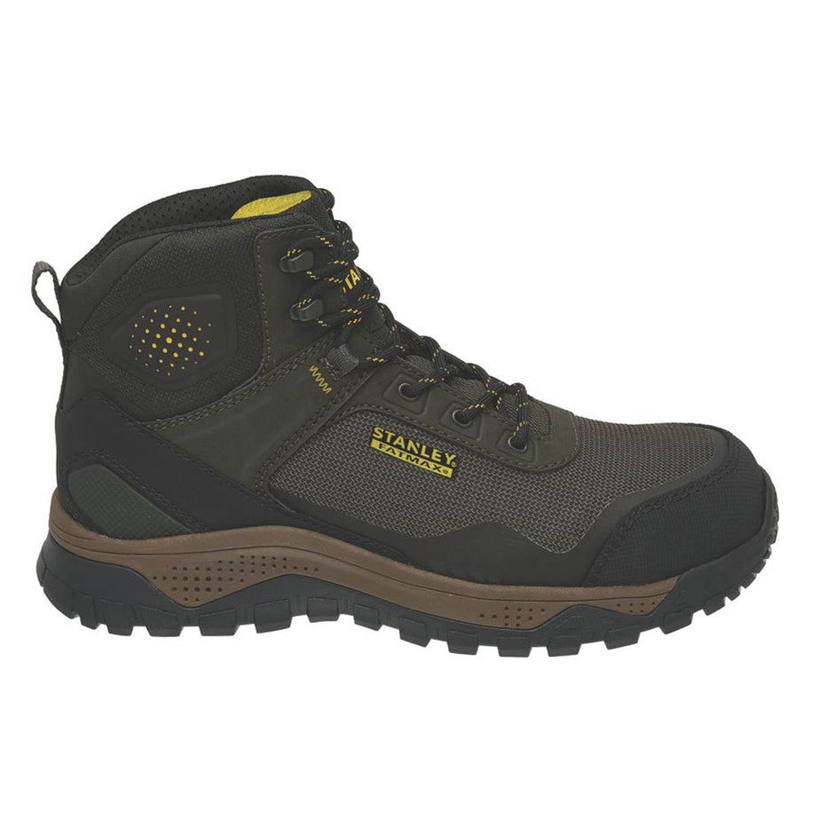 Stanley Safety Boots Mens Wide Fit Olive Waterproof Steel Toe Work Shoes Size 9 - Image 3
