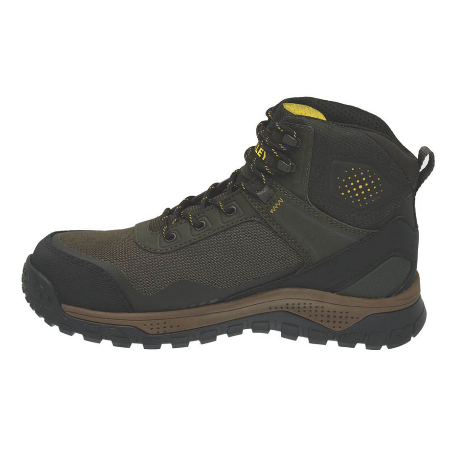 Stanley Safety Boots Mens Wide Fit Olive Waterproof Steel Toe Work Shoes Size 9 - Image 4