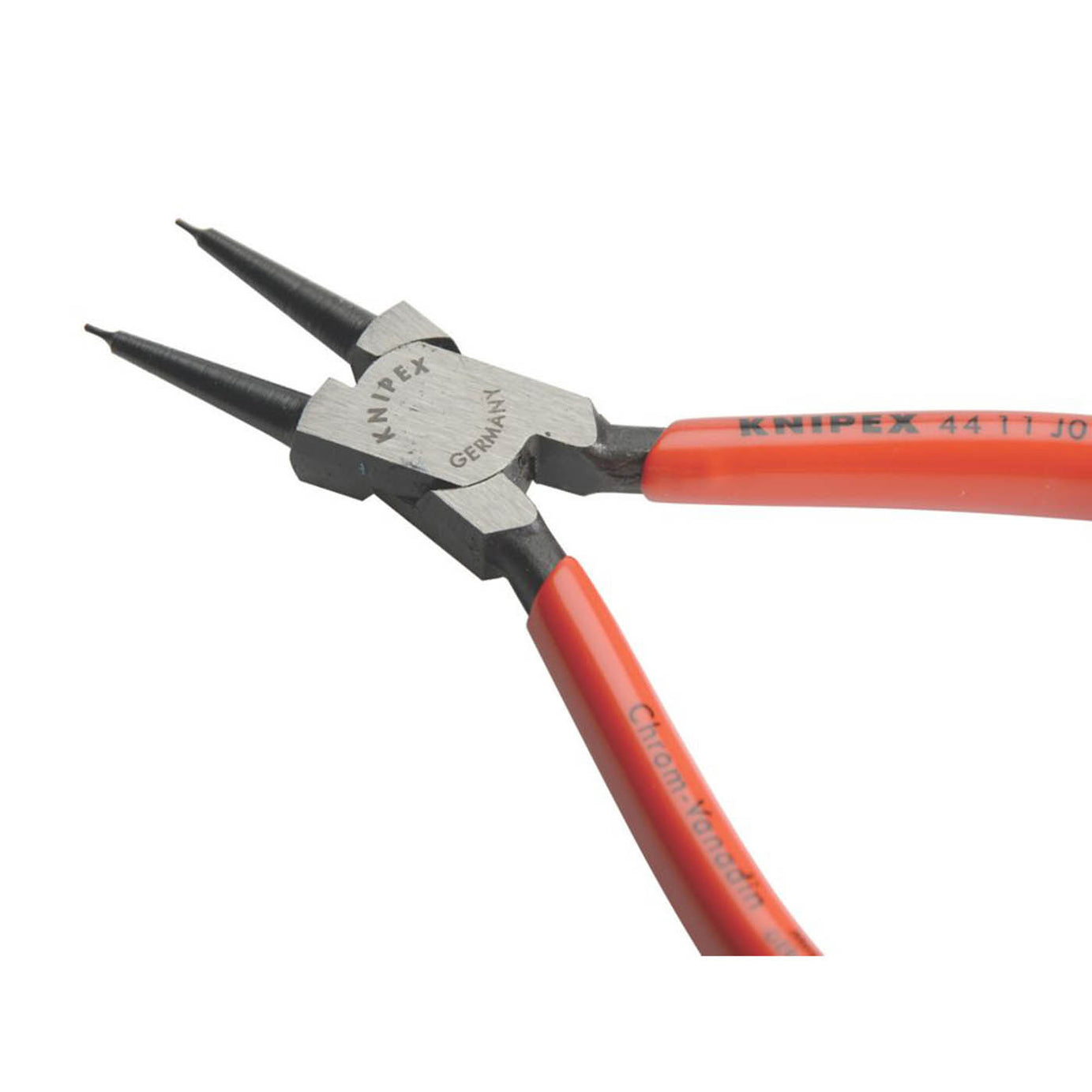 Knipex Circlip Pliers Straight Drop Forged Non Slip Tips Slim Internal 8in - Image 3