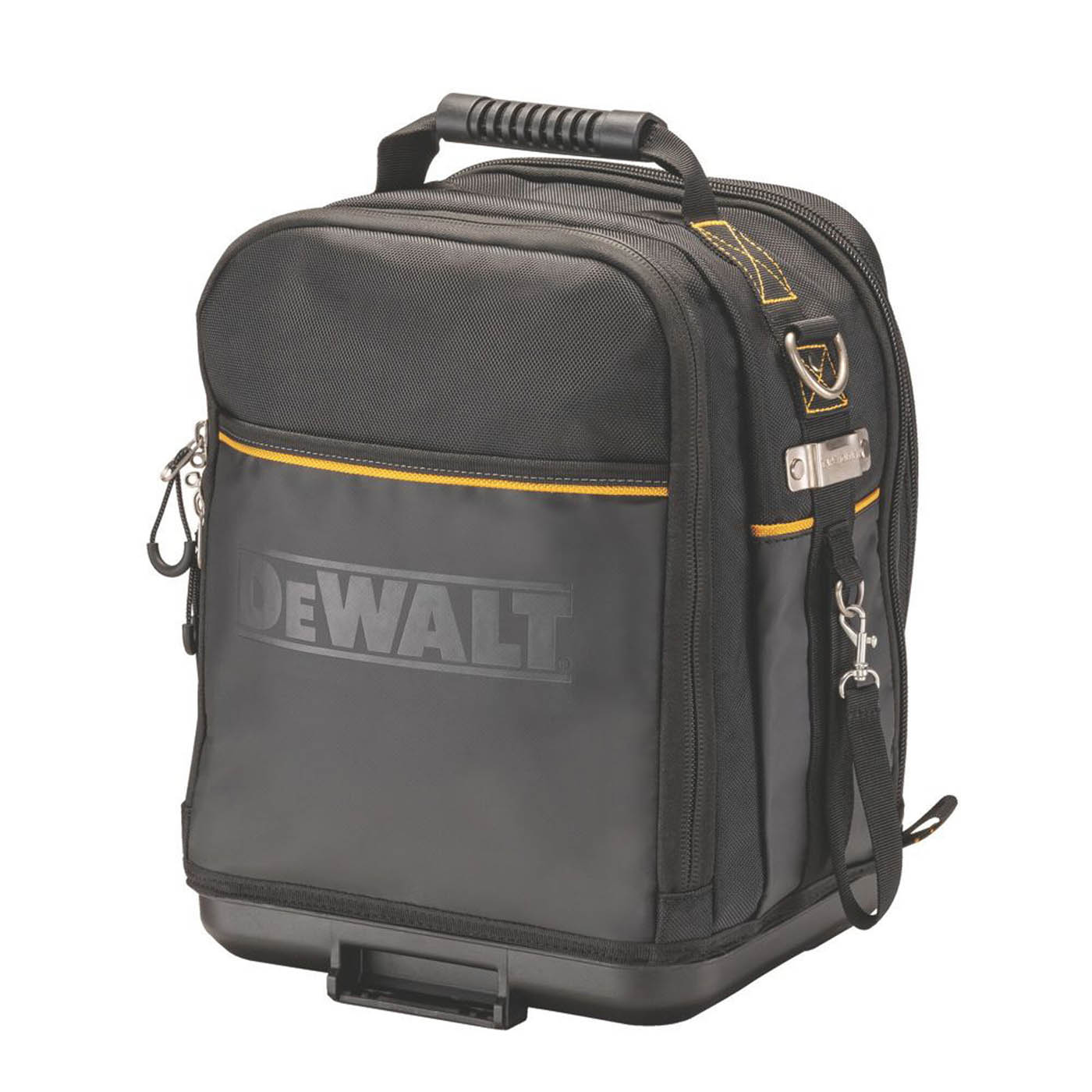 DeWalt Tool Bag Shoulder Strap DWST83524-1 Handle Zipped Waterproof Base Black - Image 1
