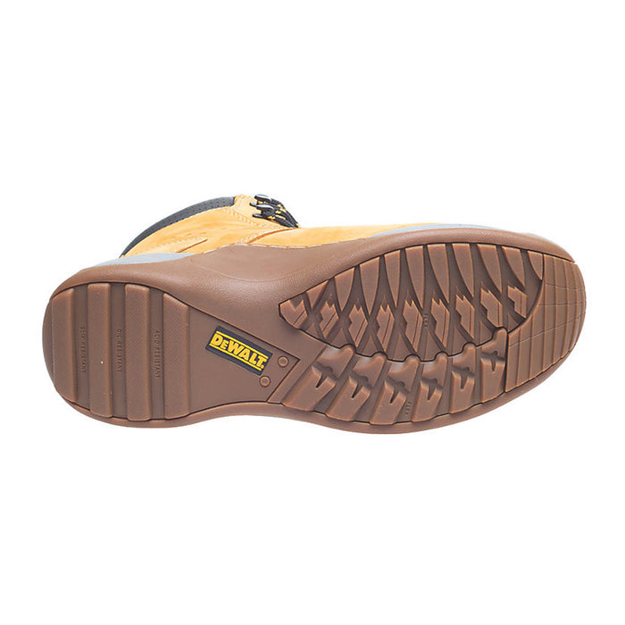 DeWalt Bolster Safety Boots Honey Brown Leather Wide Fit  Size 8 - Image 3