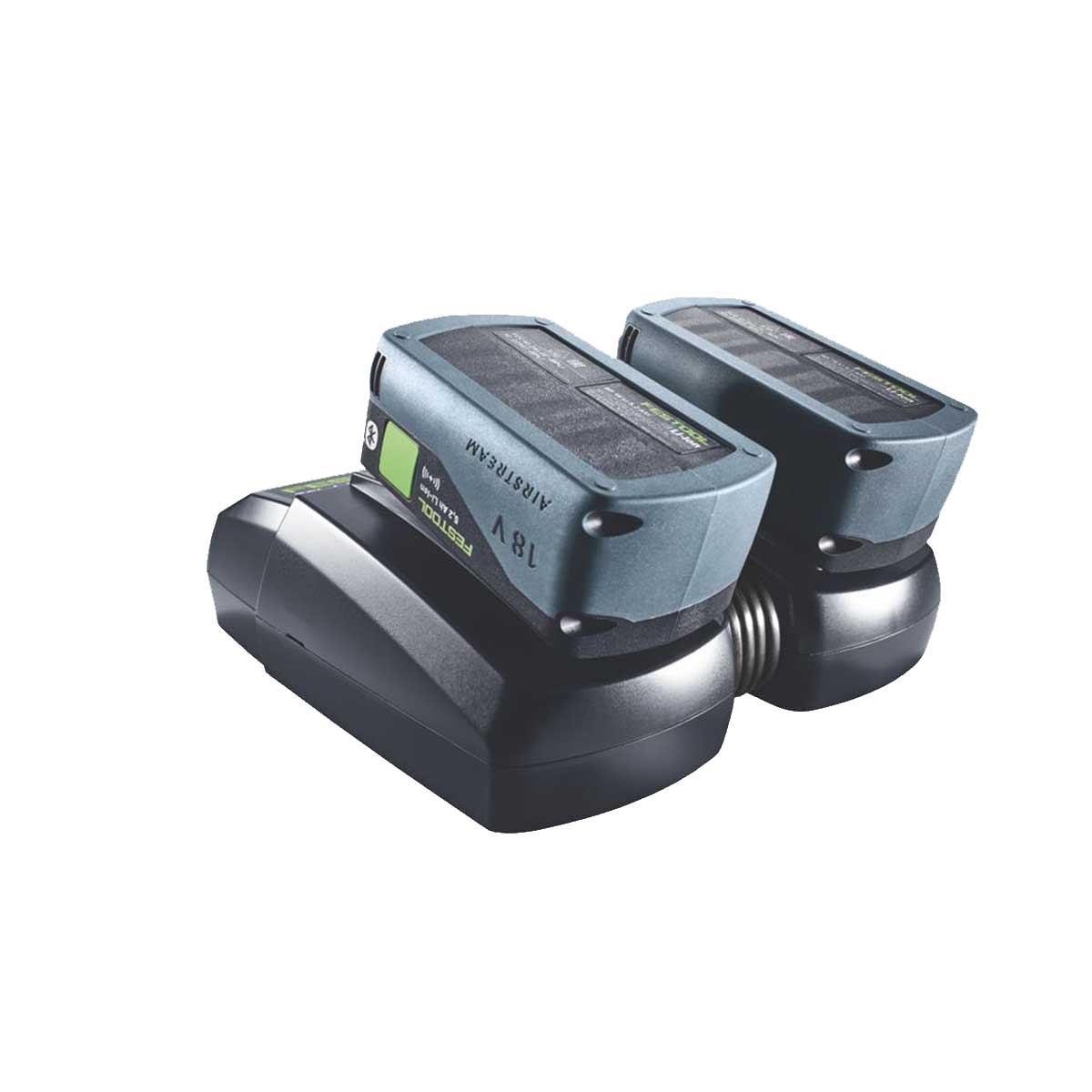 Festool Batteries Charger 2x4.0Ah Dual Rapid 18V TCL6Duo LED Display 6A - Image 1