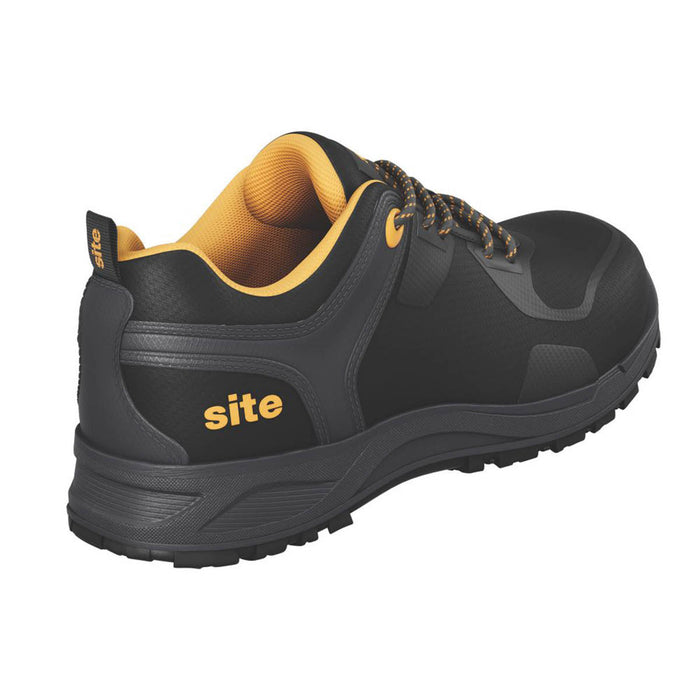 Site Safety Trainers Womens Standard Fit Black Synthetic Shoes Steel Toe Size 6 - Image 4