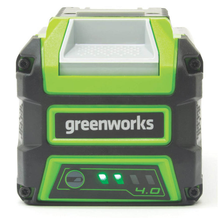 Greenworks Li-Ion Battery GWG40B4 40V 4.0Ah Quick Charge Low Battery Indicator - Image 2