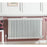 Acova 4 Column Radiator Traditional White Steel Horizontal 544W (H)30x(W)62.8cm - Image 5