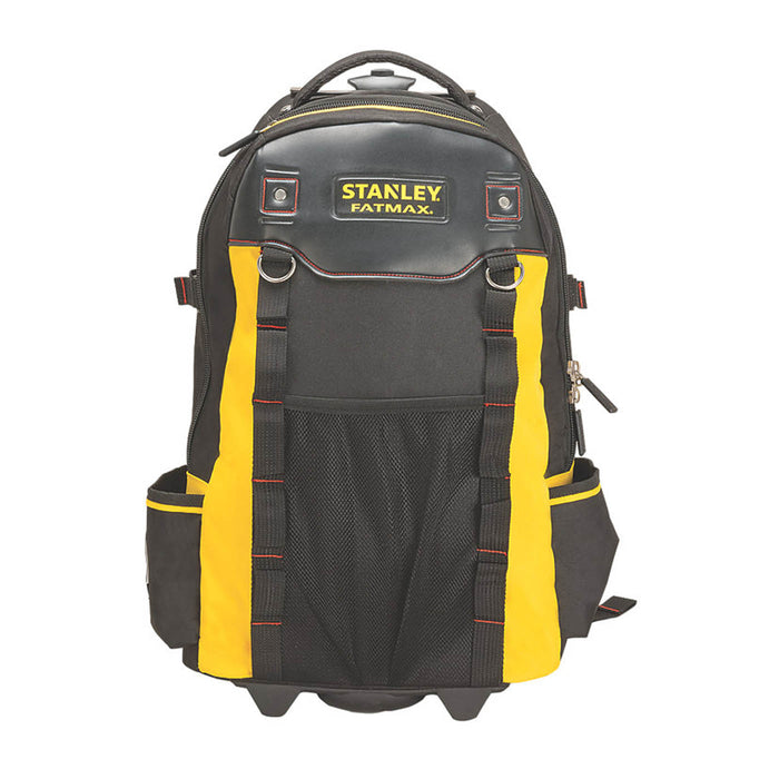 Tool Backpack Wheeled Waterproof Zipped Plastic Base Handle Shoulder Straps - Image 5