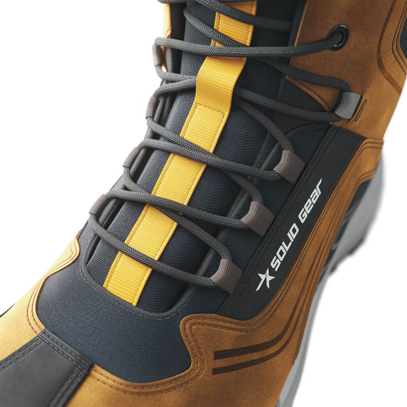 Solid Gear Adapt Size 10.5  Brown Water-Resistant  Safety Boots - Image 4