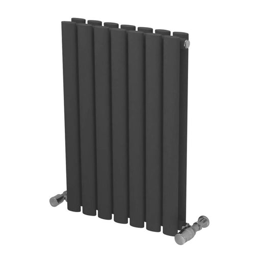 Ximax Fortuna Designer Radiator 600 x 410mm Anthracite 1601BTU - Image 1