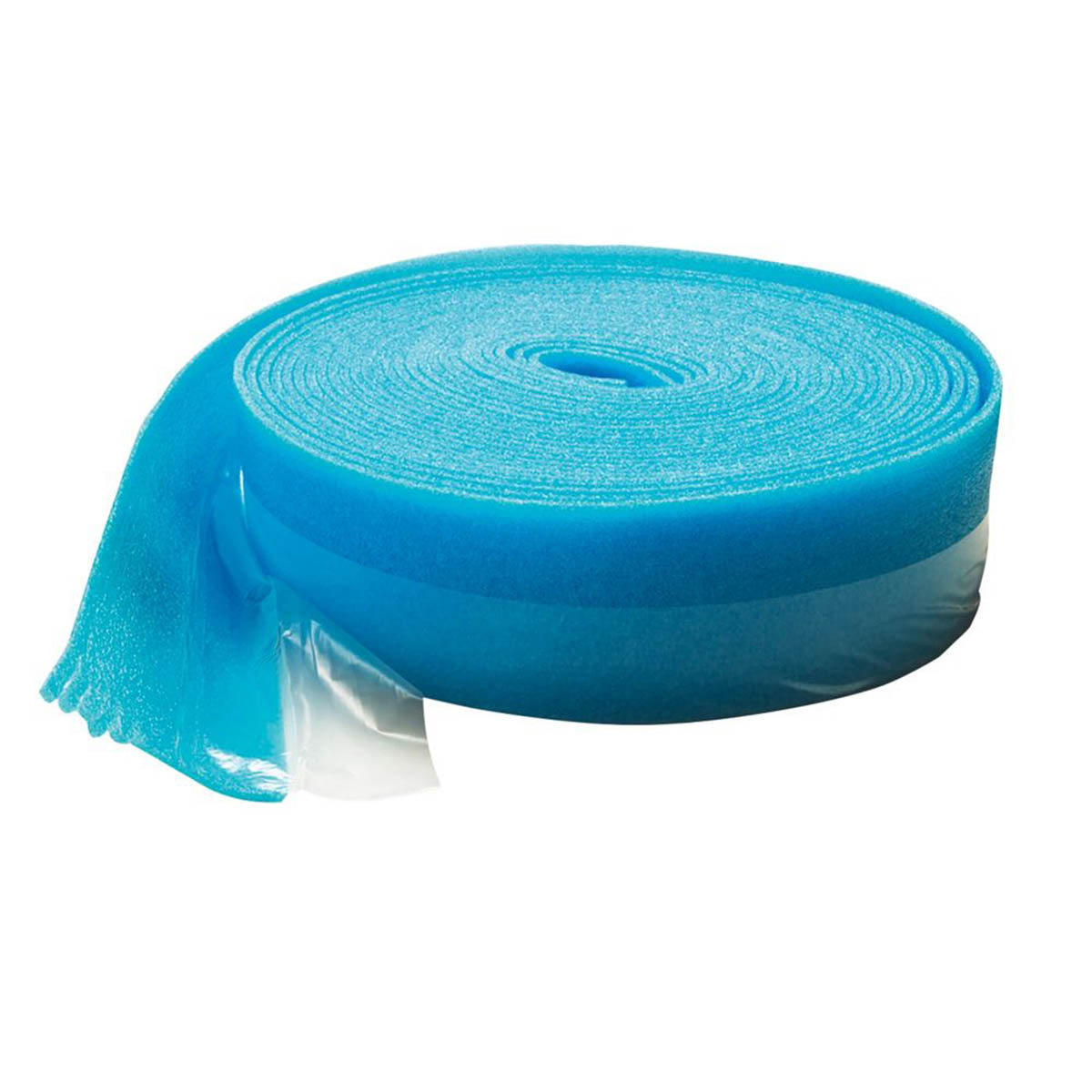 JG Speedfit Edge Insulation Roll Strip Blue Indoor Underfloor Heating 150 x 25m - Image 1