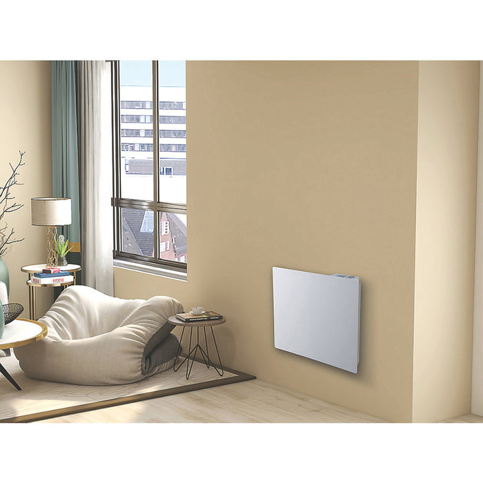 Blyss Electric Panel Heater Horizontal Wall Mounted 1000W Thermostat Control - Image 3
