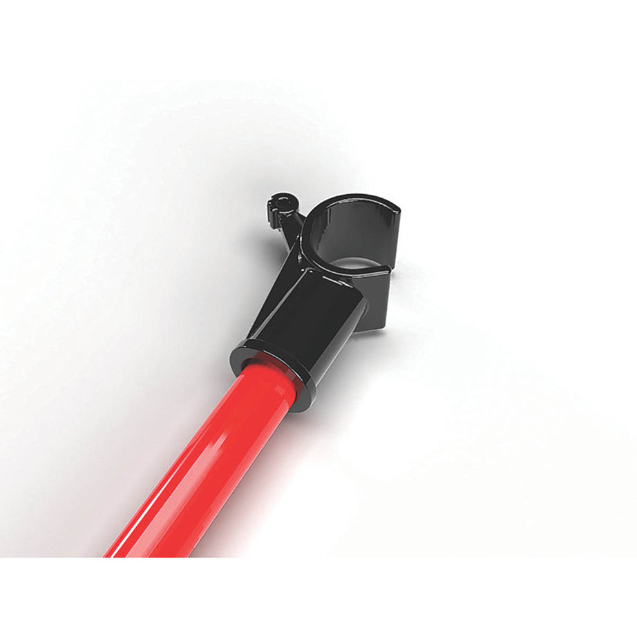 Keylite Roof Window Opening Pole Telescopic Rod Aluminium Plastic White 3m - Image 2