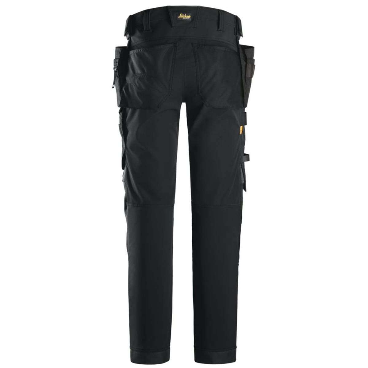 Snickers Work Trousers Mens Slim Fit Black Stretch Multi Pockets Cargo 36"W 30"L - Image 3