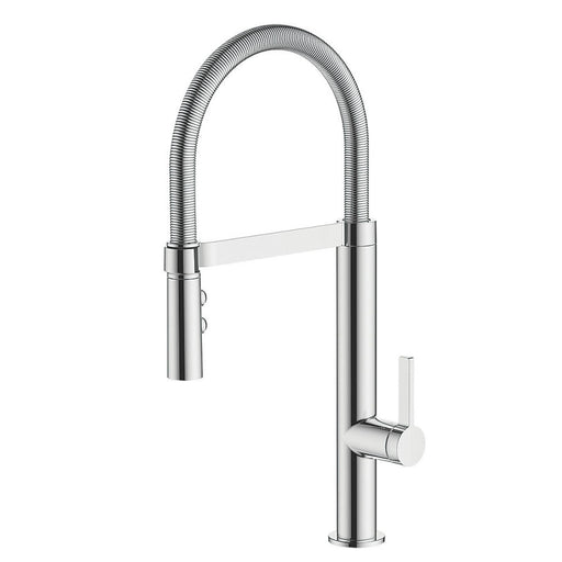 Essentials Kitchen Tap Turin Pull Out Spray Mono Mixer Built In Aerator 5 Bar - Image 1