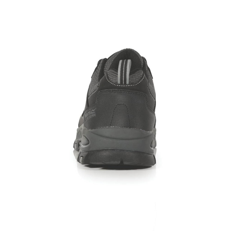 Regatta Mens Safety Trainers Black Granite Water-Resistant Steel Toe Size 8 - Image 4